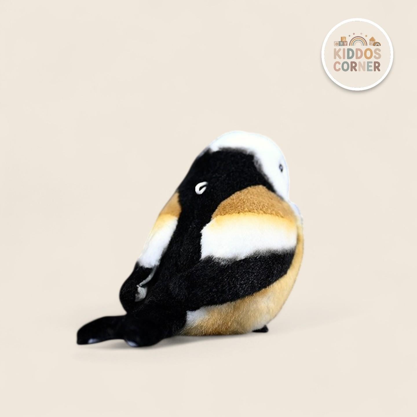 Long-Tailed Bushtit Bird Soft Stuffed Plush Toy