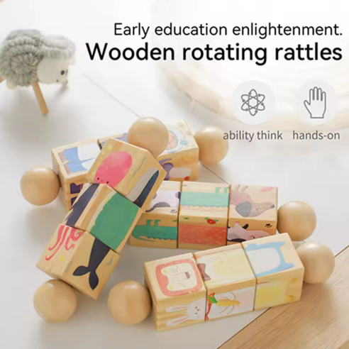 Woods™ - Spin & Learn - Rotating Toddler Puzzle