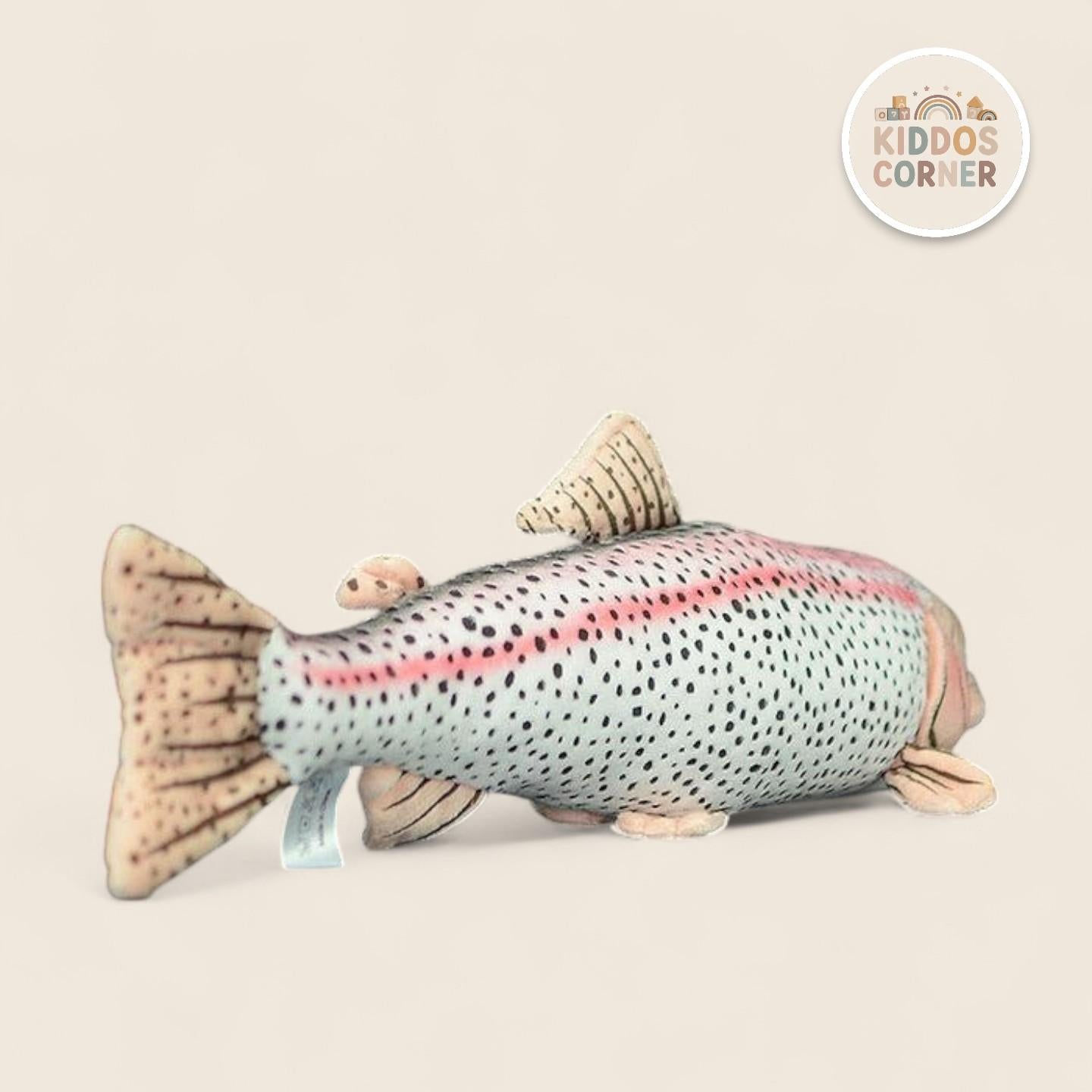 Rainbow Trout Fish Soft Stuffed Plush Toy