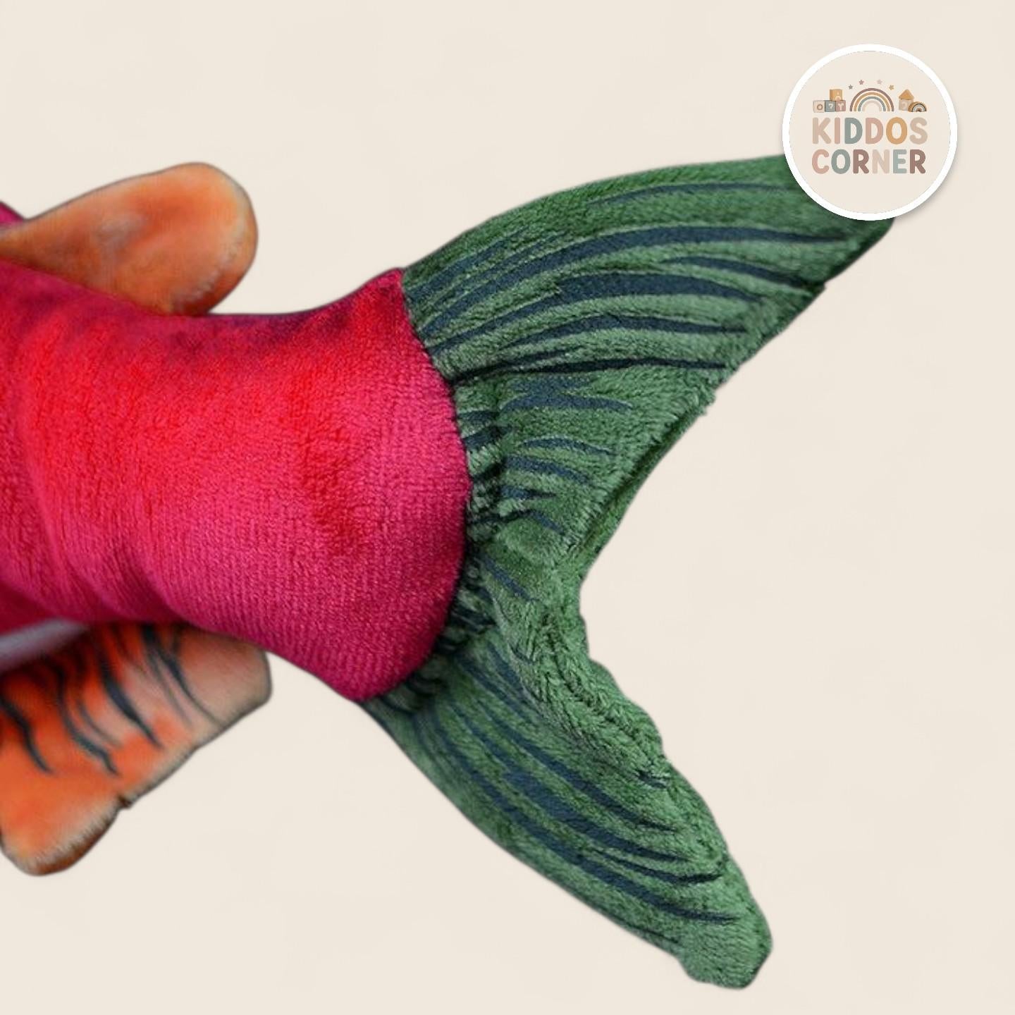 Sockeye Salmon Fish Soft Stuffed Plush Toy