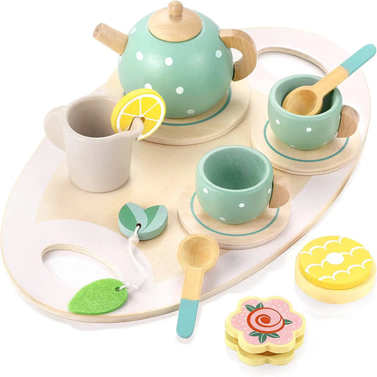 Woods™ - Wooden Tea Playset