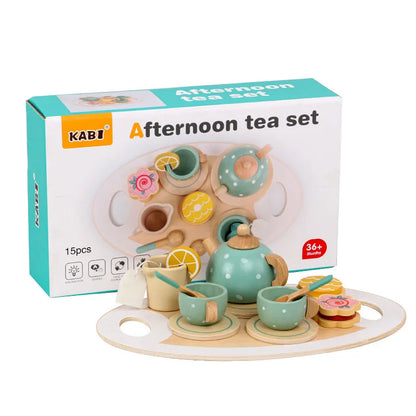 Woods™ - Wooden Tea Playset