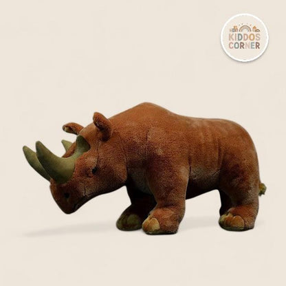 Arsinoitherium Prehistoric Mammal Soft Stuffed Plush Toy