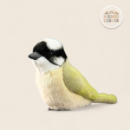 Light-Vented Bulbul Bird Soft Stuffed Plush Toy