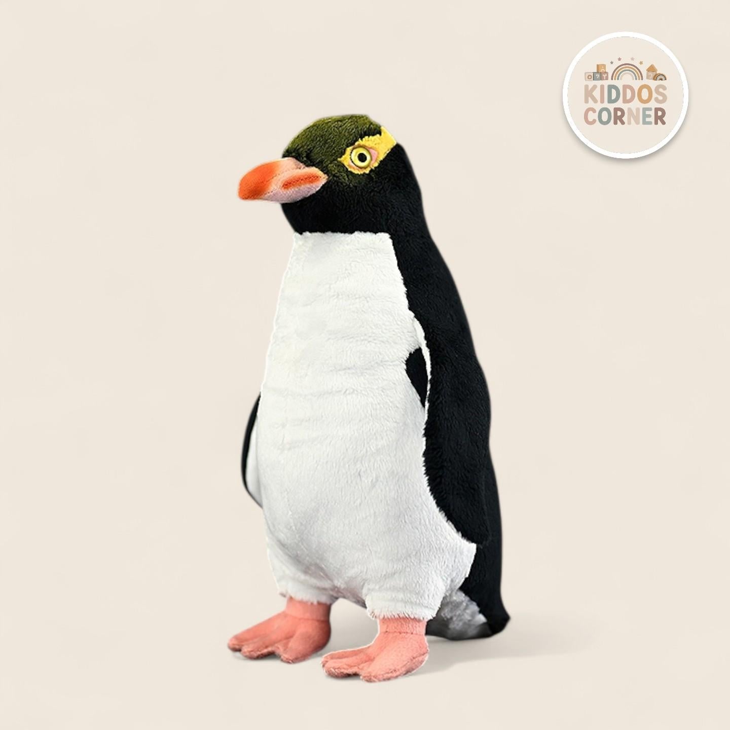 Yellow-Eyed Penguin Bird Soft Stuffed Plush Toy
