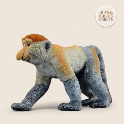 Proboscis Long-Nosed Monkey Soft Stuffed Plush Toy