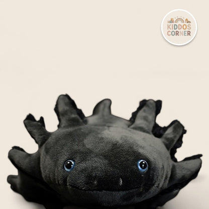 Black Axolotl Soft Stuffed Plush Toy