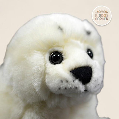 White Seal Pup Soft Stuffed Plush Toy