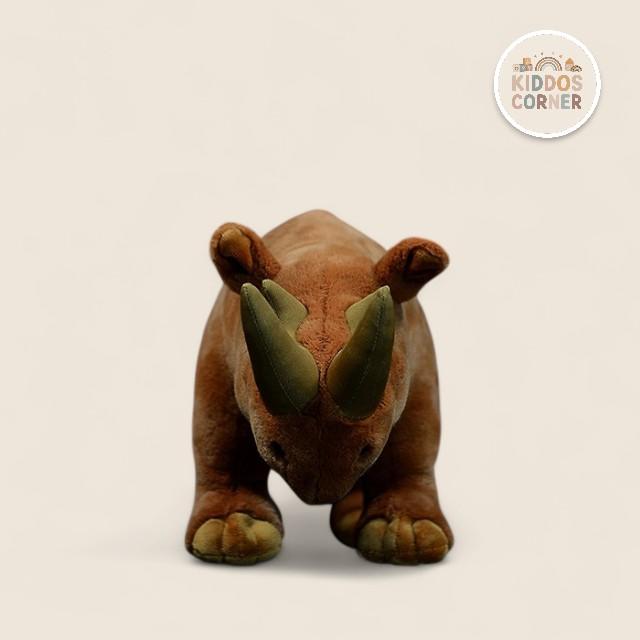 Arsinoitherium Prehistoric Mammal Soft Stuffed Plush Toy