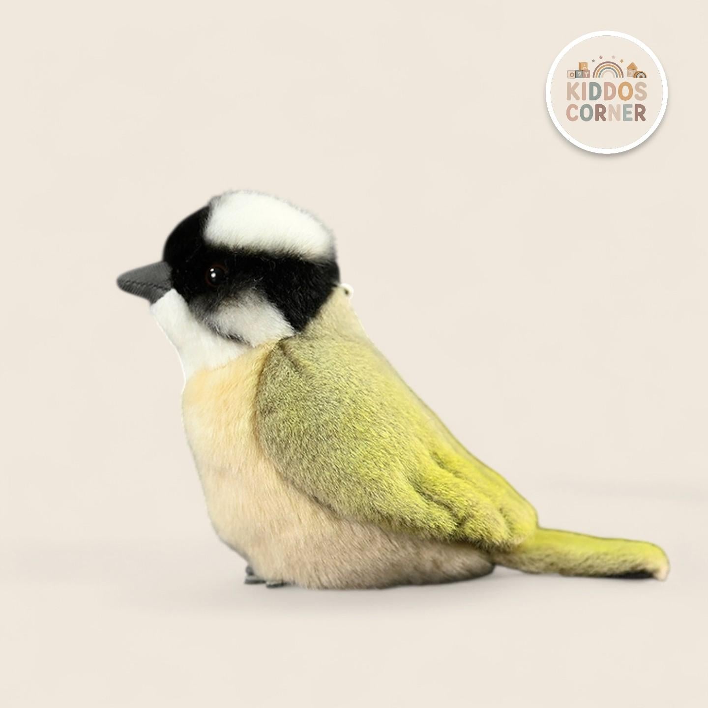 Light-Vented Bulbul Bird Soft Stuffed Plush Toy