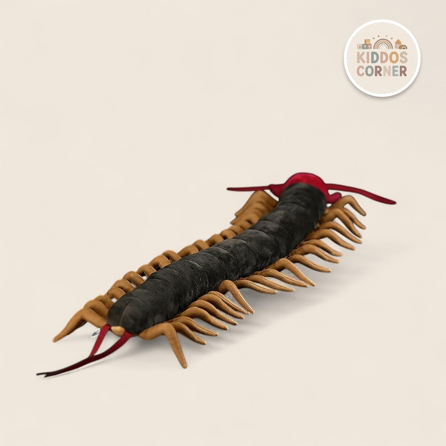 Chinese Red-Headed Centipede Stuffed Plush Toy