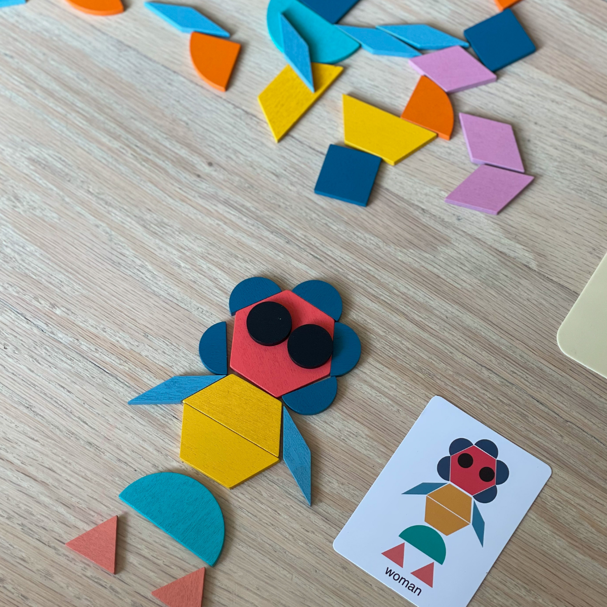 Woods™ | Develop Creativity - Geometric Shape Puzzle