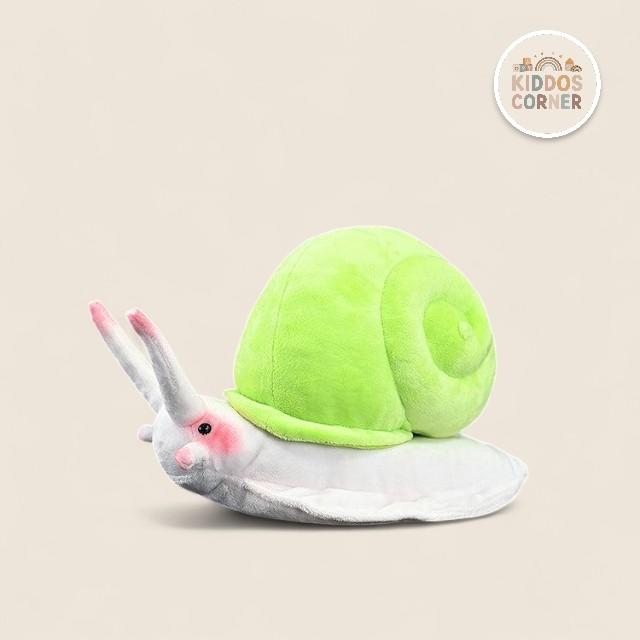 Green Mountain Snail Soft Stuffed Plush Toy