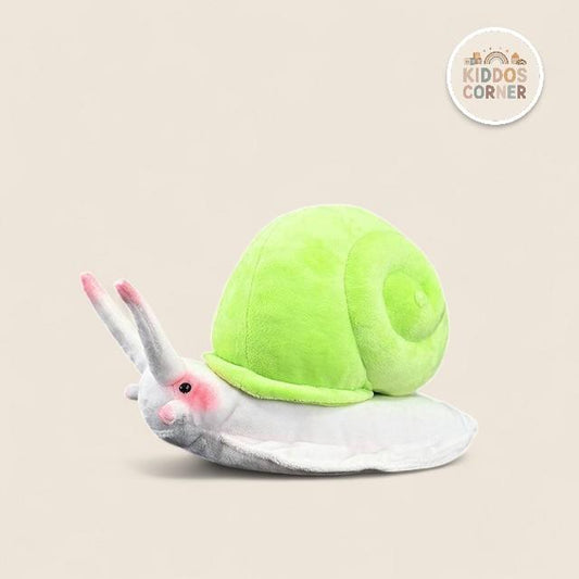 Green Mountain Snail Soft Stuffed Plush Toy