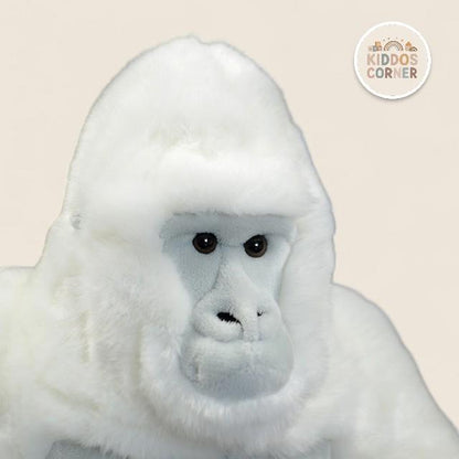 Albino White Gorilla Ape Soft Stuffed Plush Toy