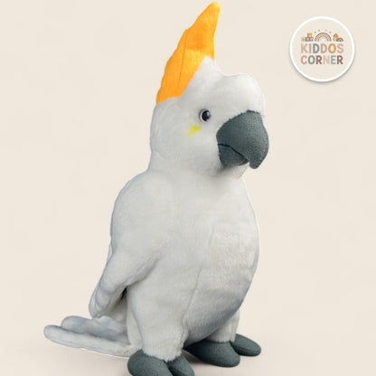 White Cockatoo Bird Soft Stuffed Plush Toy