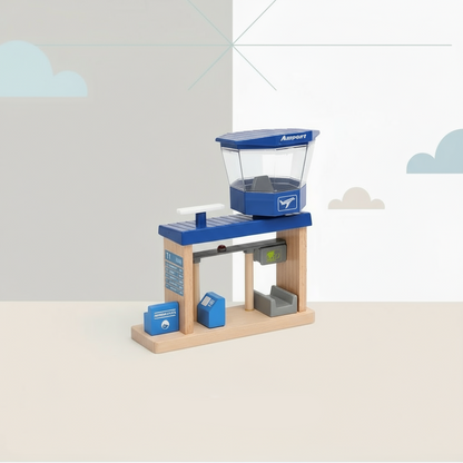 Woods – Stylish & Educational – Wooden Public Transport Playset