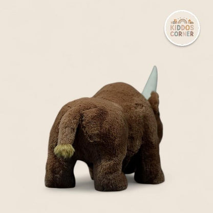 Elasmotherium Prehistoric Rhinoceros Soft Stuffed Plush Toy