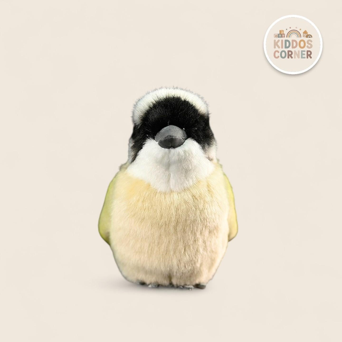 Light-Vented Bulbul Bird Soft Stuffed Plush Toy