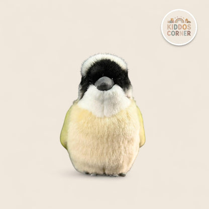 Light-Vented Bulbul Bird Soft Stuffed Plush Toy