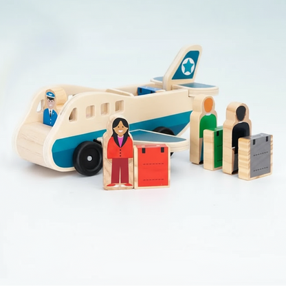 Woods – Stylish & Educational – Wooden Public Transport Playset