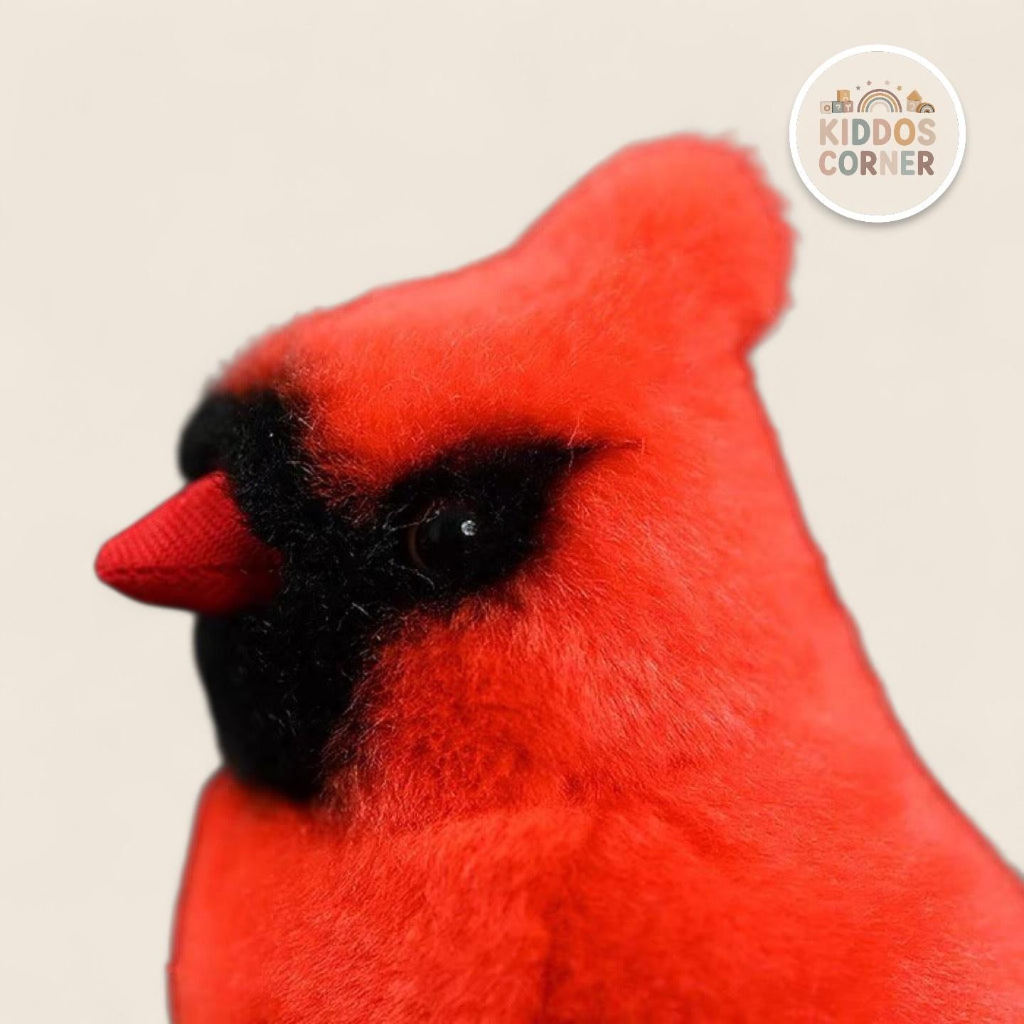 Northern Cardinal Bird Soft Stuffed Plush Toy