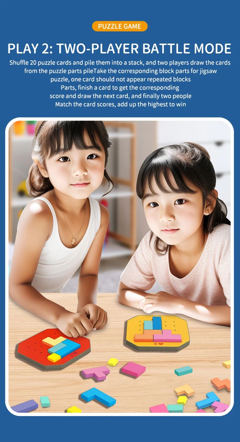 Logic Blocks™ – Color & Creativity – Geometric Puzzle