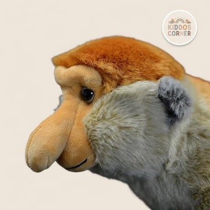 Proboscis Long-Nosed Monkey Soft Stuffed Plush Toy
