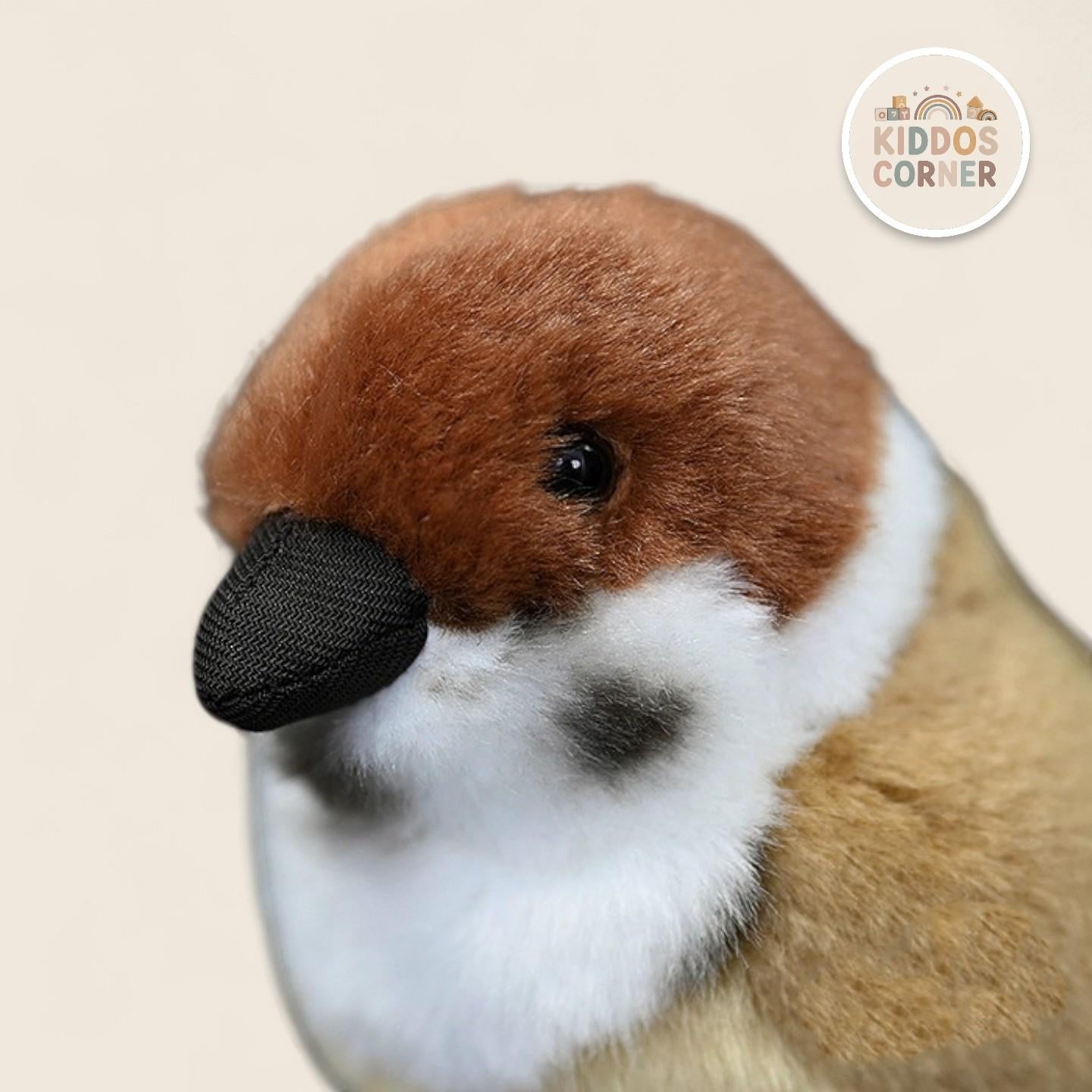 Tree Sparrow Bird Soft Stuffed Plush Toy