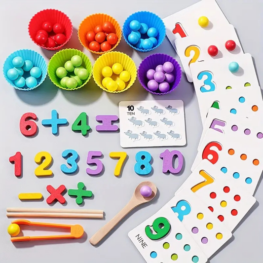 Colors Smart – Learn Playfully – Montessori Counting and Sorting Game