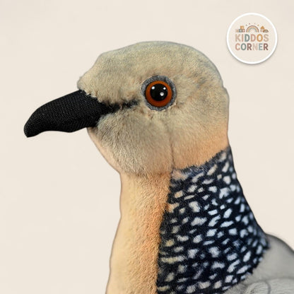 Spotted Dove Bird Soft Stuffed Plush Toy