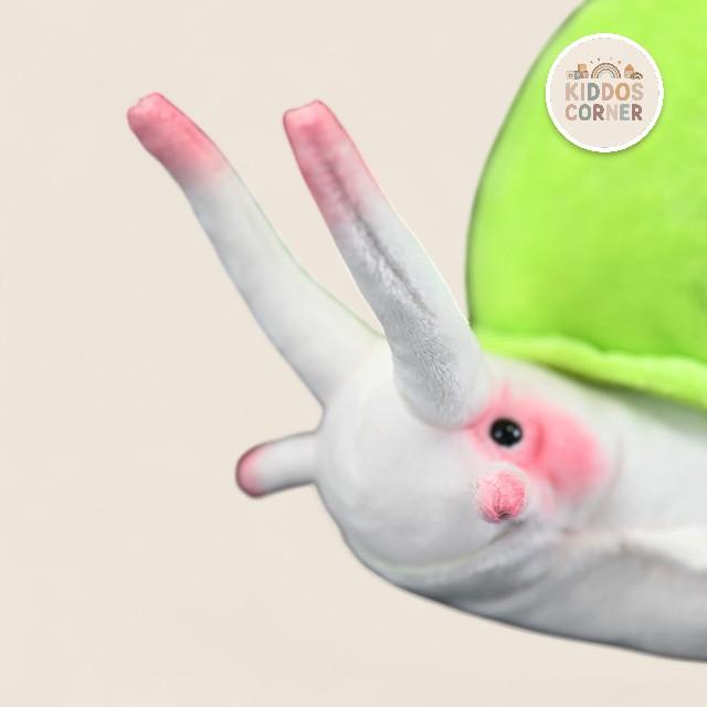 Green Mountain Snail Soft Stuffed Plush Toy