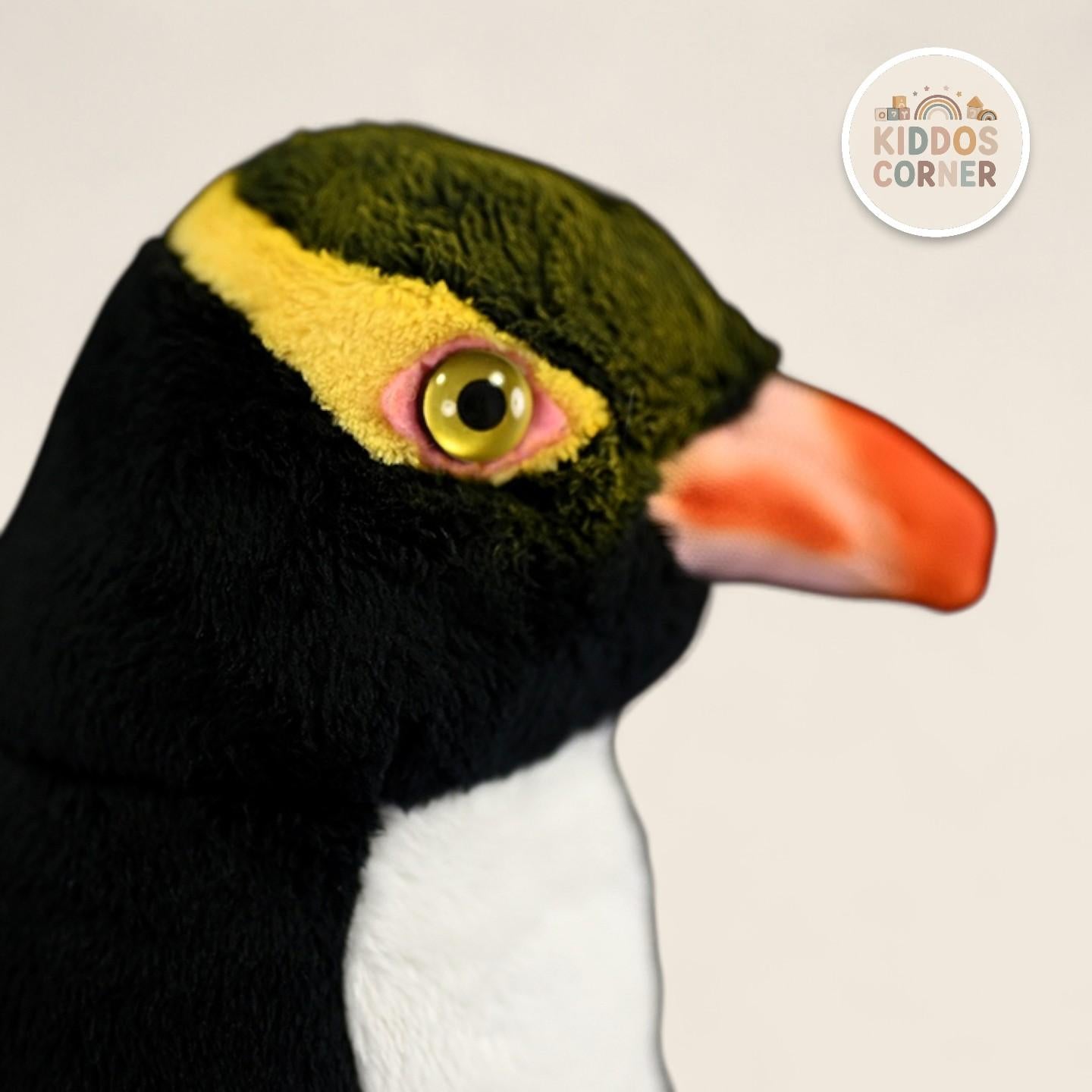 Yellow-Eyed Penguin Bird Soft Stuffed Plush Toy