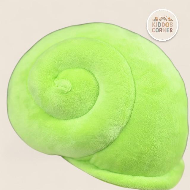 Green Mountain Snail Soft Stuffed Plush Toy