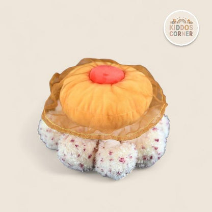 Fried Egg Jellyfish Soft Stuffed Plush Toy