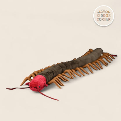 Chinese Red-Headed Centipede Stuffed Plush Toy
