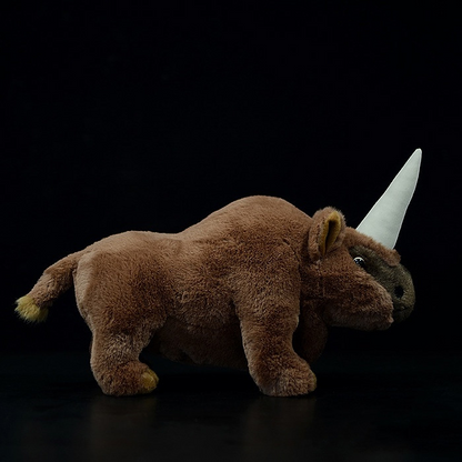 Elasmotherium Prehistoric Rhinoceros Soft Stuffed Plush Toy
