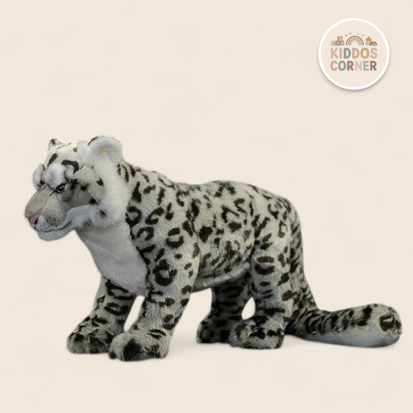 Snow Leopard Cat Soft Stuffed Plush Toy