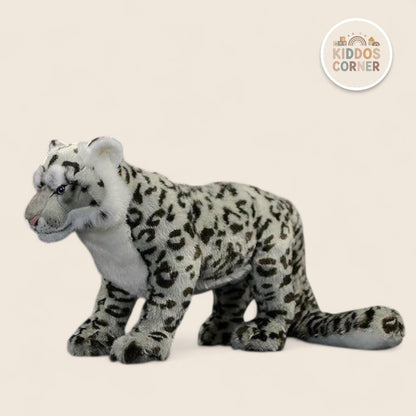 Snow Leopard Cat Soft Stuffed Plush Toy