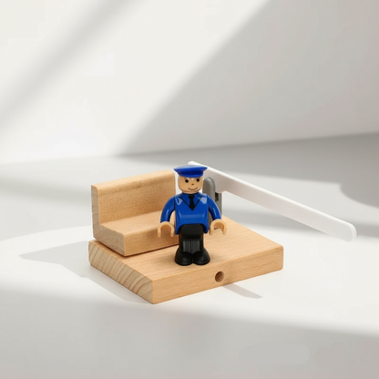 Woods – Stylish & Educational – Wooden Public Transport Playset