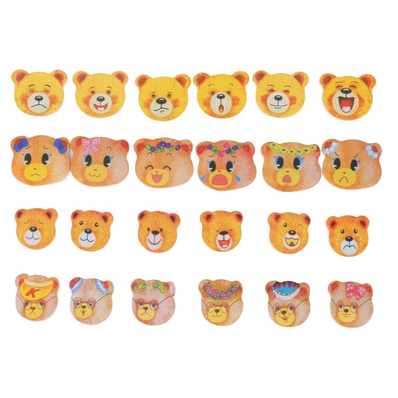 Woods™ | Wooden Dress-up Puzzle 'Boris'