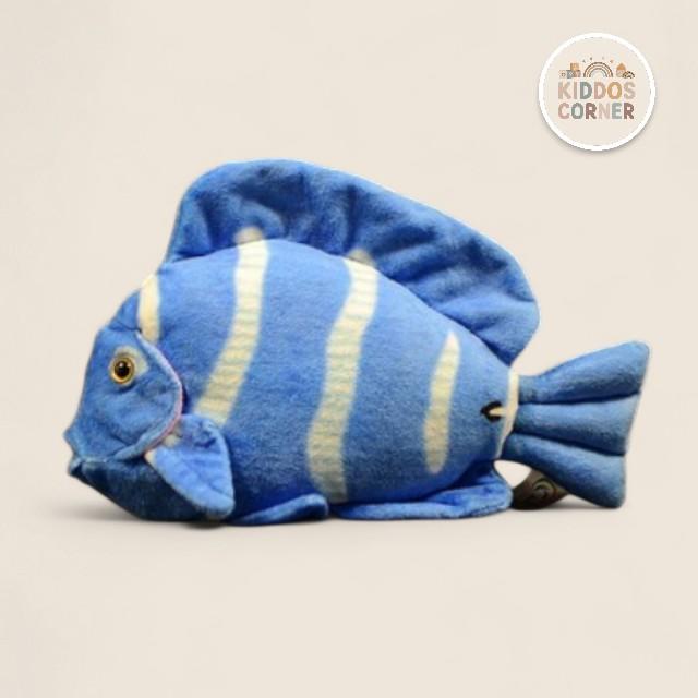 Atlantic Blue Tang Fish Soft Stuffed Plush Toy