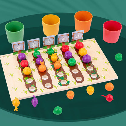 EduFarm – Playful Learning – Montessori Number & Color Game