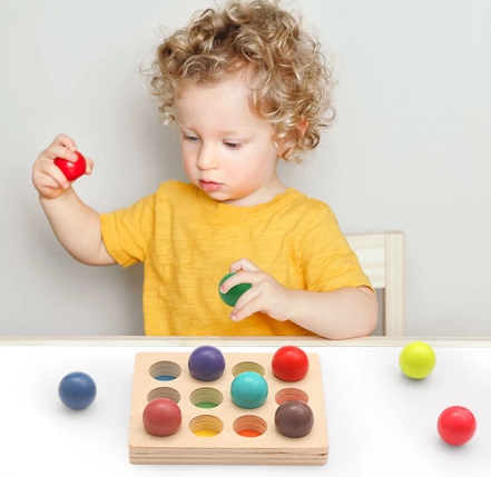 Woods™ - Rainbow Balls - Sorting Game