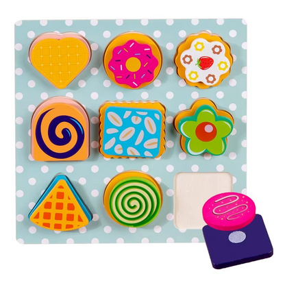 Woods™ - Stimulate Creativity & Motor Skills - Children's Pizza & Cookie Set