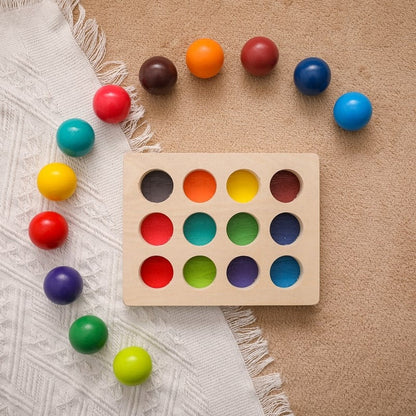 Woods™ - Rainbow Balls - Sorting Game