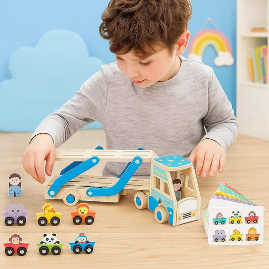 CargoMatch – Creative & Educational – Wooden Truck