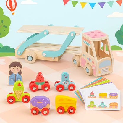 CargoMatch – Creative & Educational – Wooden Truck