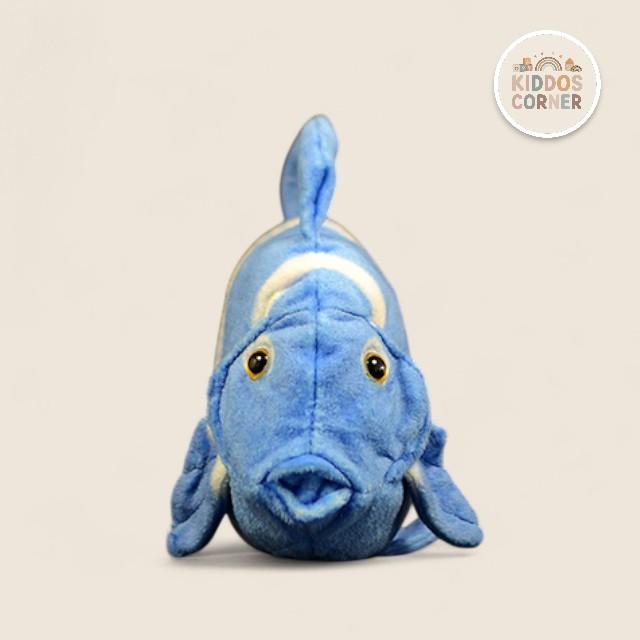 Atlantic Blue Tang Fish Soft Stuffed Plush Toy