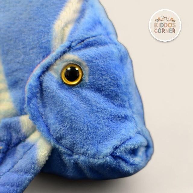 Atlantic Blue Tang Fish Soft Stuffed Plush Toy